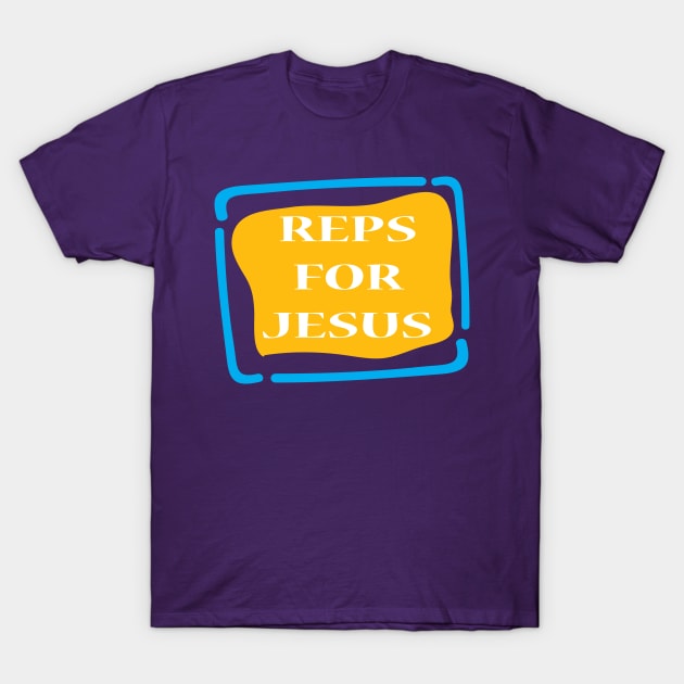 Jesus's Representative T-Shirt by JevLavigne